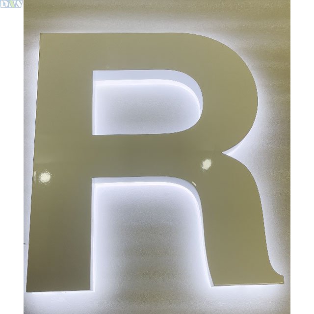 Outdoor Sign Large Light Letters Backlit Led bar