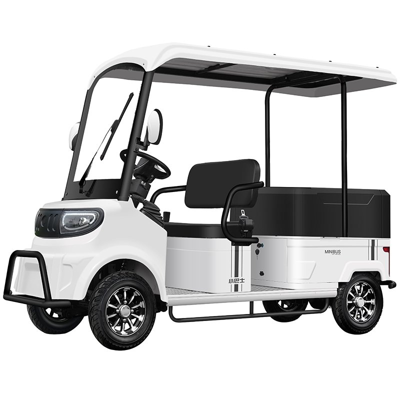 Minibus M8 Disabled Mobility Scooter Electric Four Wheel Scooter Four Seater Scenic Area Sightseeing Electric Scooter