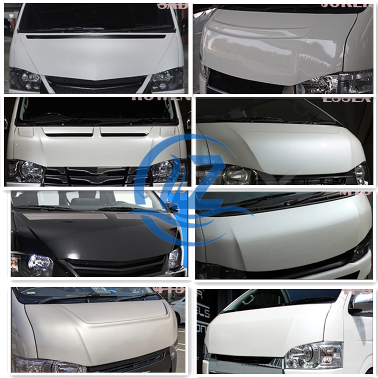 2005-2018 Hiace Body Parts Engine Bonnt Modified Car Accessories Fortoyota Hiace Bus