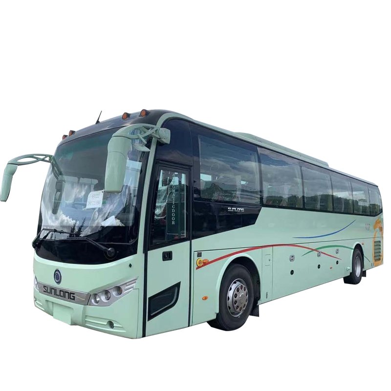 Used Bus Body Design 53 Seats 12m Bus Left Hand Drive Passenger Coach Buses for Sale