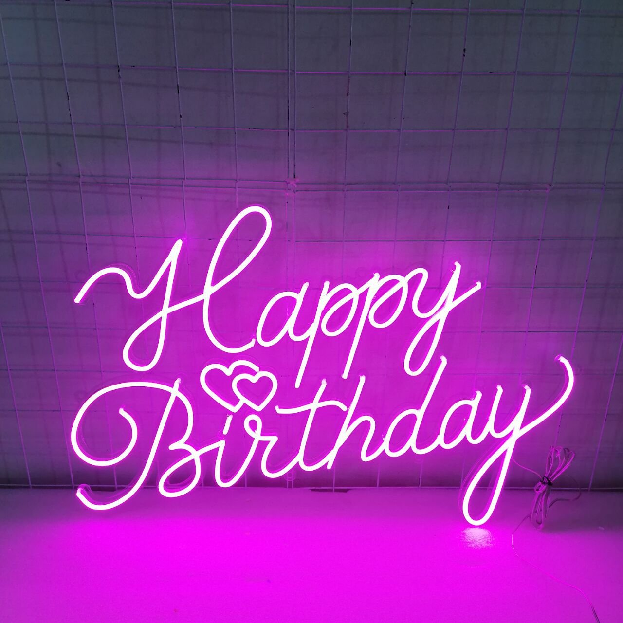Custom LED Neon Light Sign Acrylic Indoor Advertising Sign for Wedding Party Decoration and Company Use Custom Neon Lighting