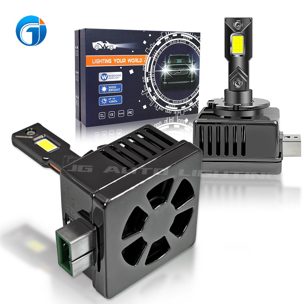 JG D12 Hid Xenon D1S D3S D8S Plug and Play Canbus LED Headlamp Bulb 90W 20000LM Auto D1 D2 D3 D4 D5 D8 Car LED Headlight