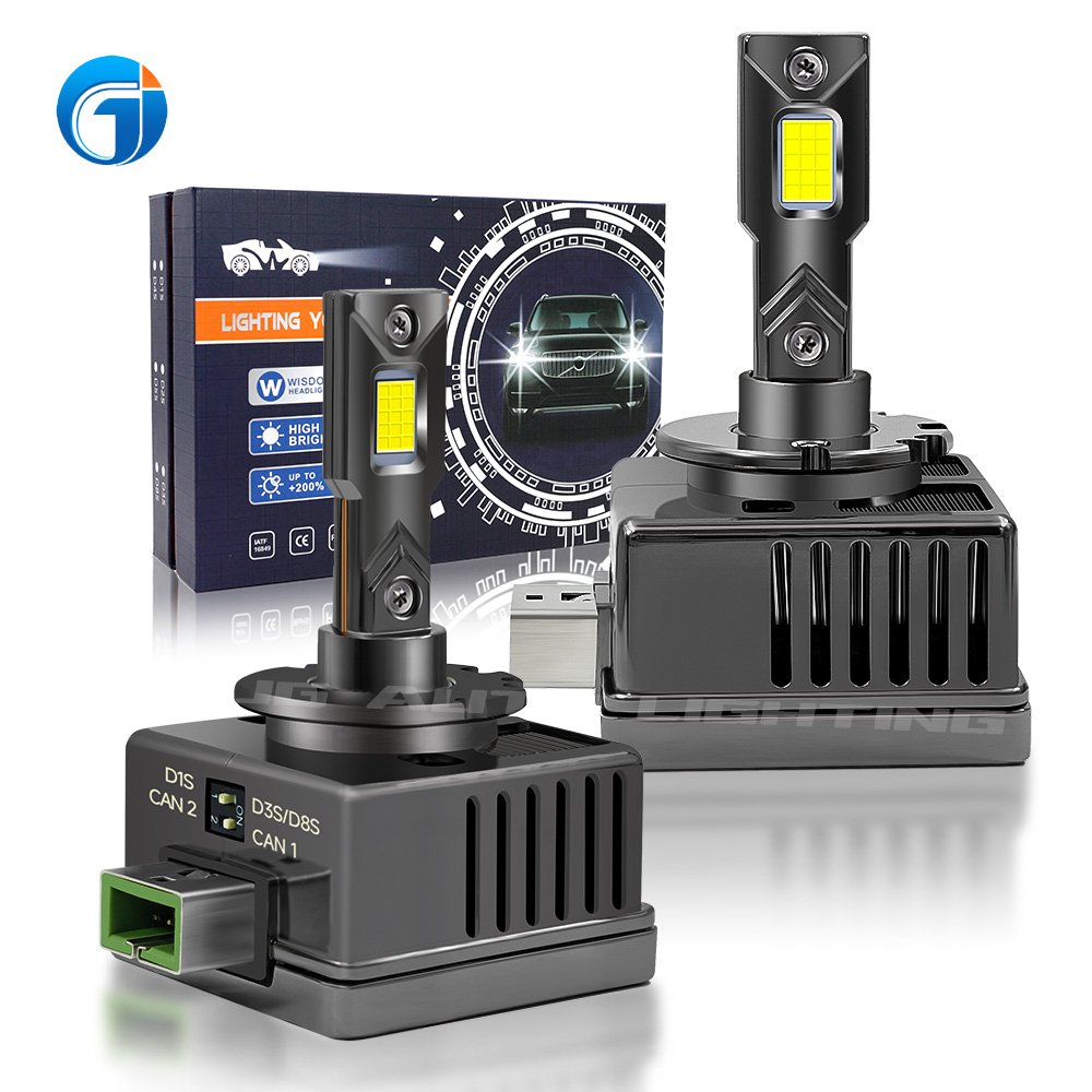 JG D12 Hid Xenon D1S D3S D8S Plug and Play Canbus LED Headlamp Bulb 90W 20000LM Auto D1 D2 D3 D4 D5 D8 Car LED Headlight