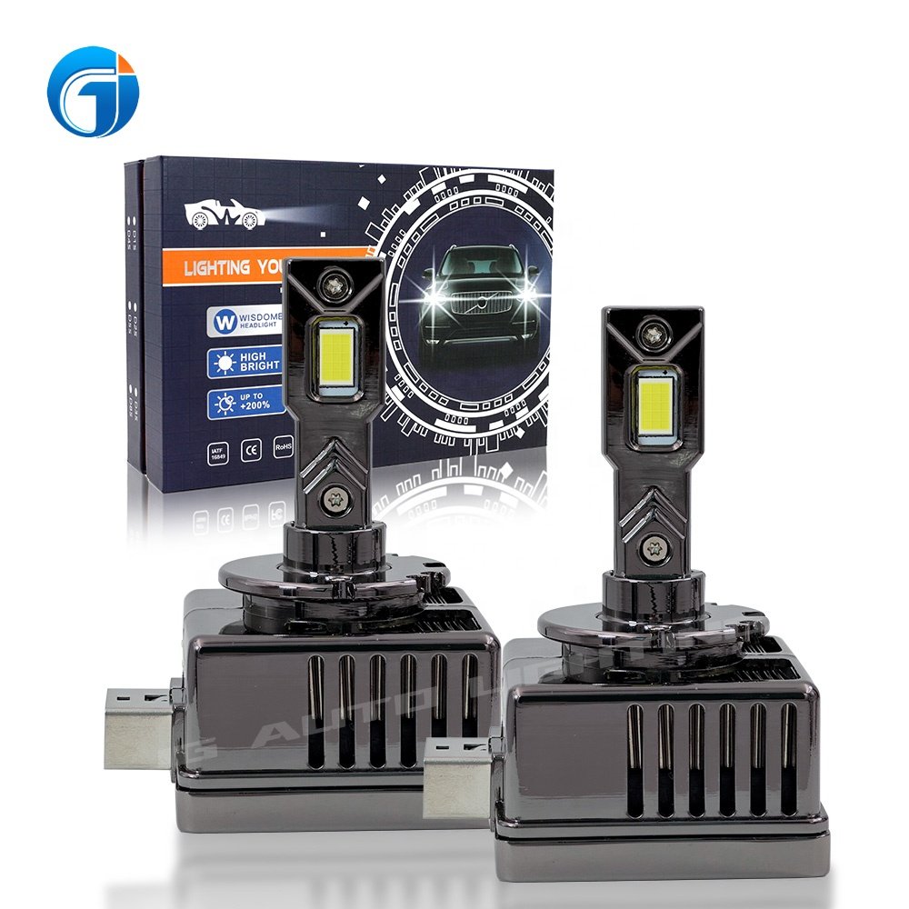 JG D12 Hid Xenon D1S D3S D8S Plug and Play Canbus LED Headlamp Bulb 90W 20000LM Auto D1 D2 D3 D4 D5 D8 Car LED Headlight