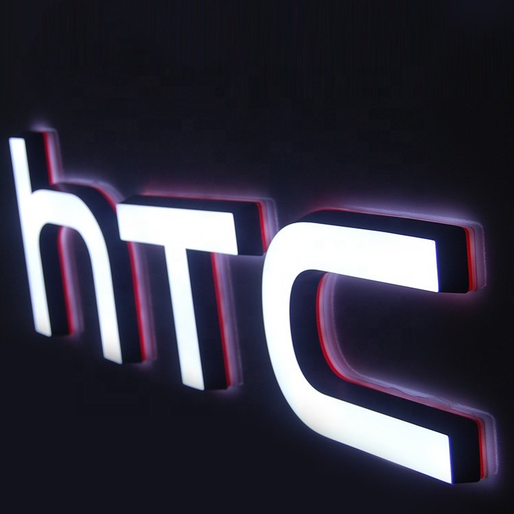 Channel Acrylic Sign Board Light logo Acrylic Letters 3d Outdoor Lighting Signs Signage 3D logo Phone Store