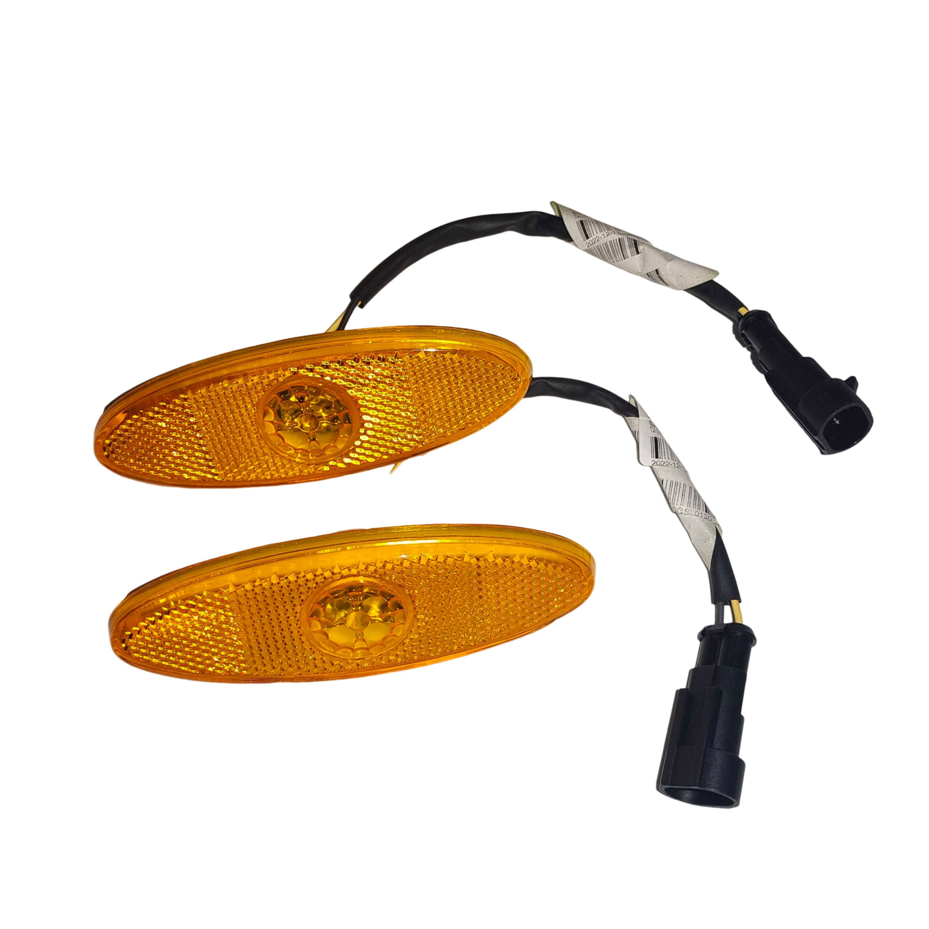 Oem Odm Higer Corner Side Marker Lights Outline Lamp Truck Bus 24v Outline Led Light Lamp Yellow Red Bus Lights
