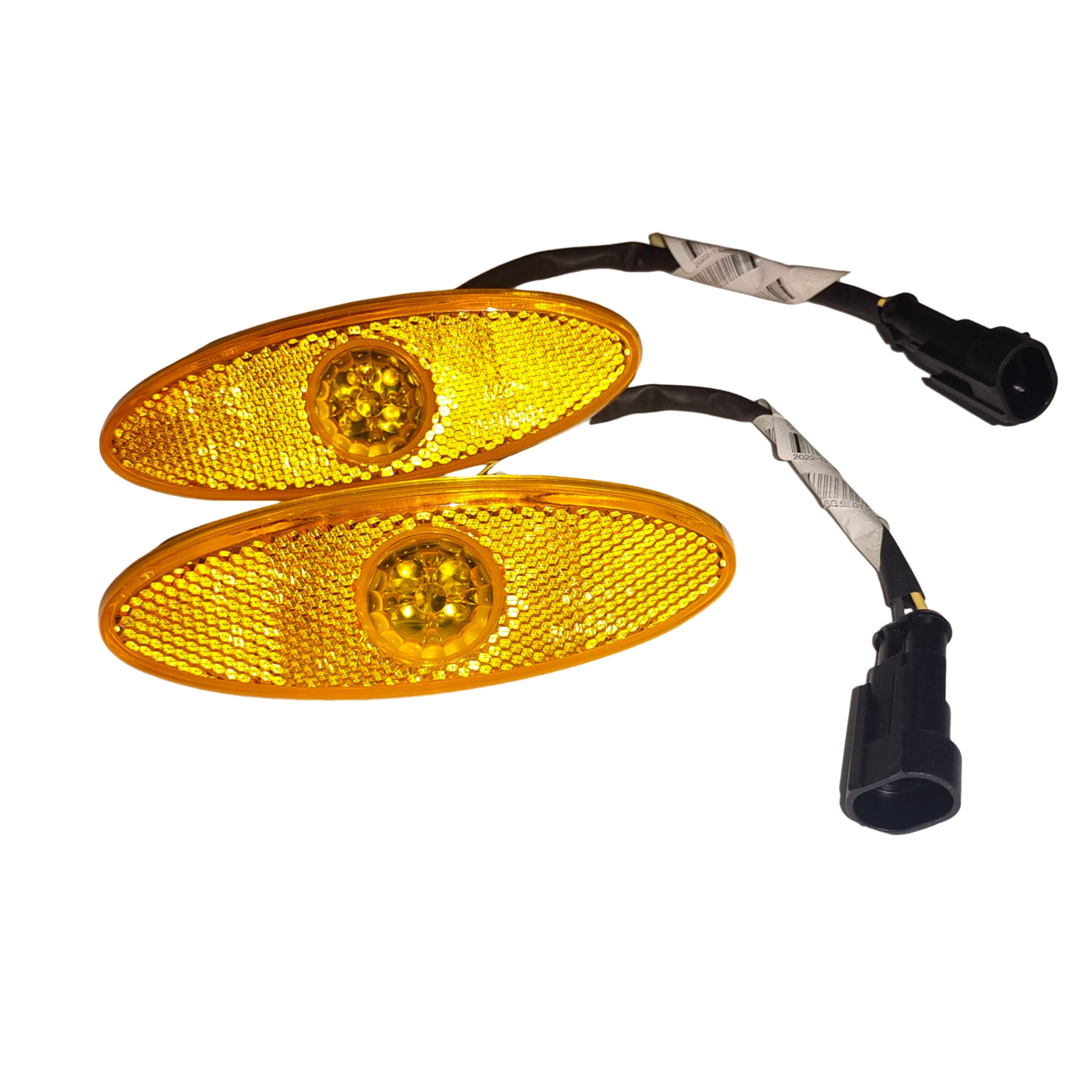 Oem Odm Higer Corner Side Marker Lights Outline Lamp Truck Bus 24v Outline Led Light Lamp Yellow Red Bus Lights