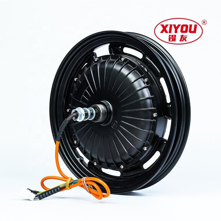 16 Inch 24V 36V 48V 350W Brushless DC Electric Two Wheeler Motorcycle Unicycle Wheel Hub Motor