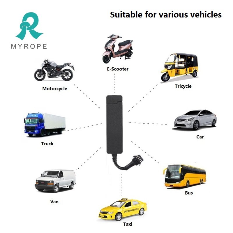 Remotely Cut off Engine Vehicle GPS Tracker for Car Bike Anti Theft Geo-fence History Track GPS Motorcycle Tracker