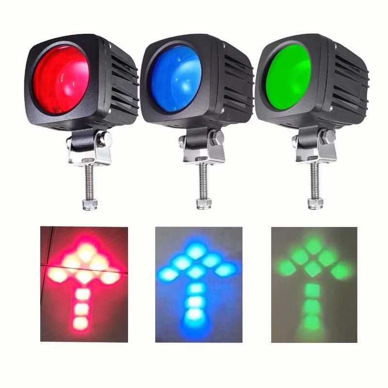 10V 80V Flash Spot Blue Arrow Led Forklift Safety Light