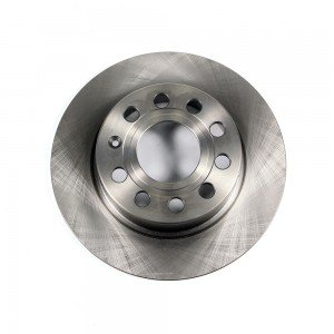 OE Number 1K0615601K Solid Brake Disc For Volkswagen Audi Skoda Seat