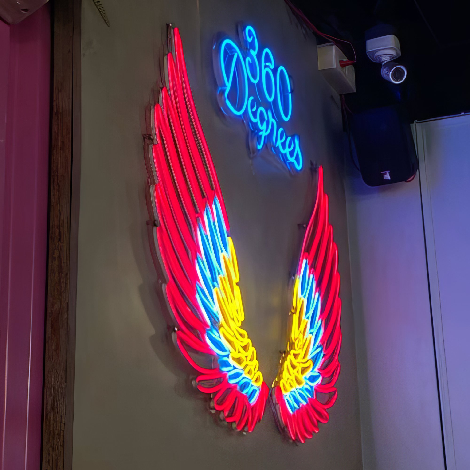 Dropshipping Wing Neon Light Sign Custom logo LED Neon Flex Lights Sign Custom Neon Sign for Outdoor