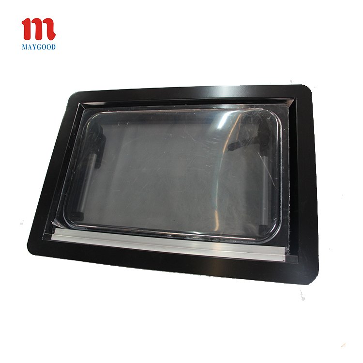 MG16RW450*500mm Bus Side Glass Acrylic Rv Rv Sliding Window