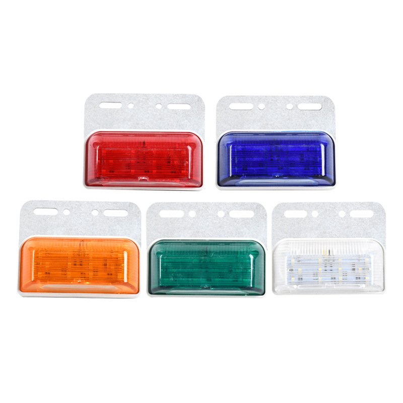 Light, Red Light, Truck Warning Light White Blue Green 24V Truck Width Indicator Light, Rear Decoration, Universal 1 Month