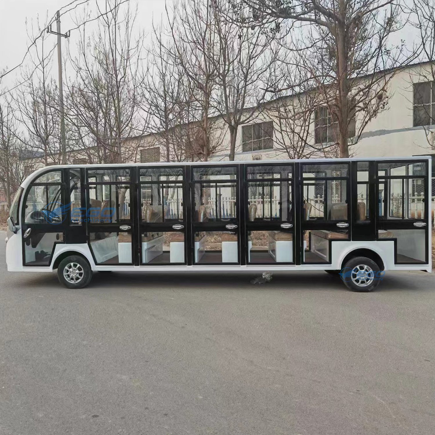 Sightseeing Bus Cheap Electric Transport Automatic 20 Passenger City Bus for Sale