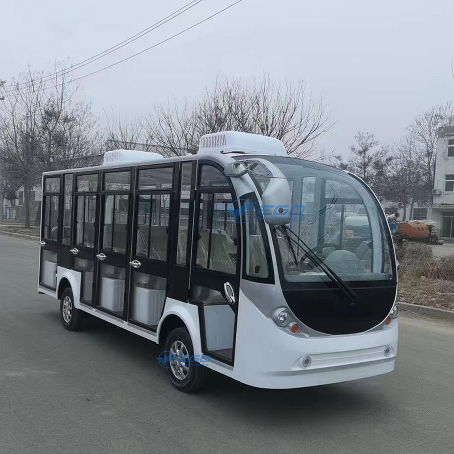 Sightseeing Bus Cheap Electric Transport Automatic 20 Passenger City Bus for Sale