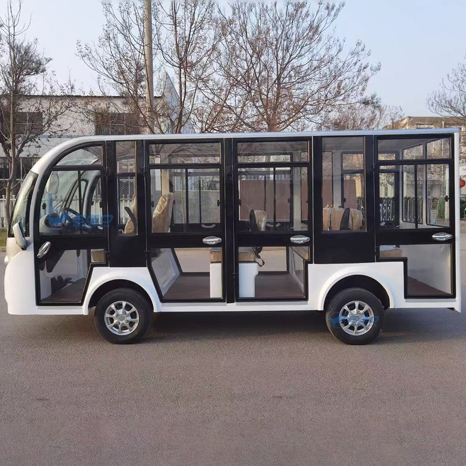 Sightseeing Bus Cheap Electric Transport Automatic 20 Passenger City Bus for Sale