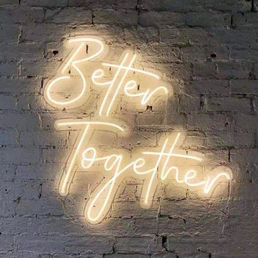 Wholesale Led logo Light Happy Birthday Neon Sign Custom Made Wedding Dropshipping Neon Sign for Bedroom Party Home Decor