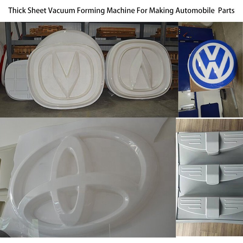 Thick Sheet Vacuum Forming Machine for Making Automobile Parts