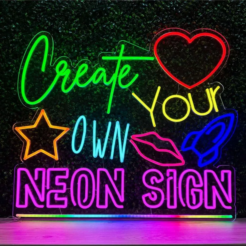 Customizable Neon Light Decor for Wedding Wall Decor Bright LED Durable No Dimming or Fading