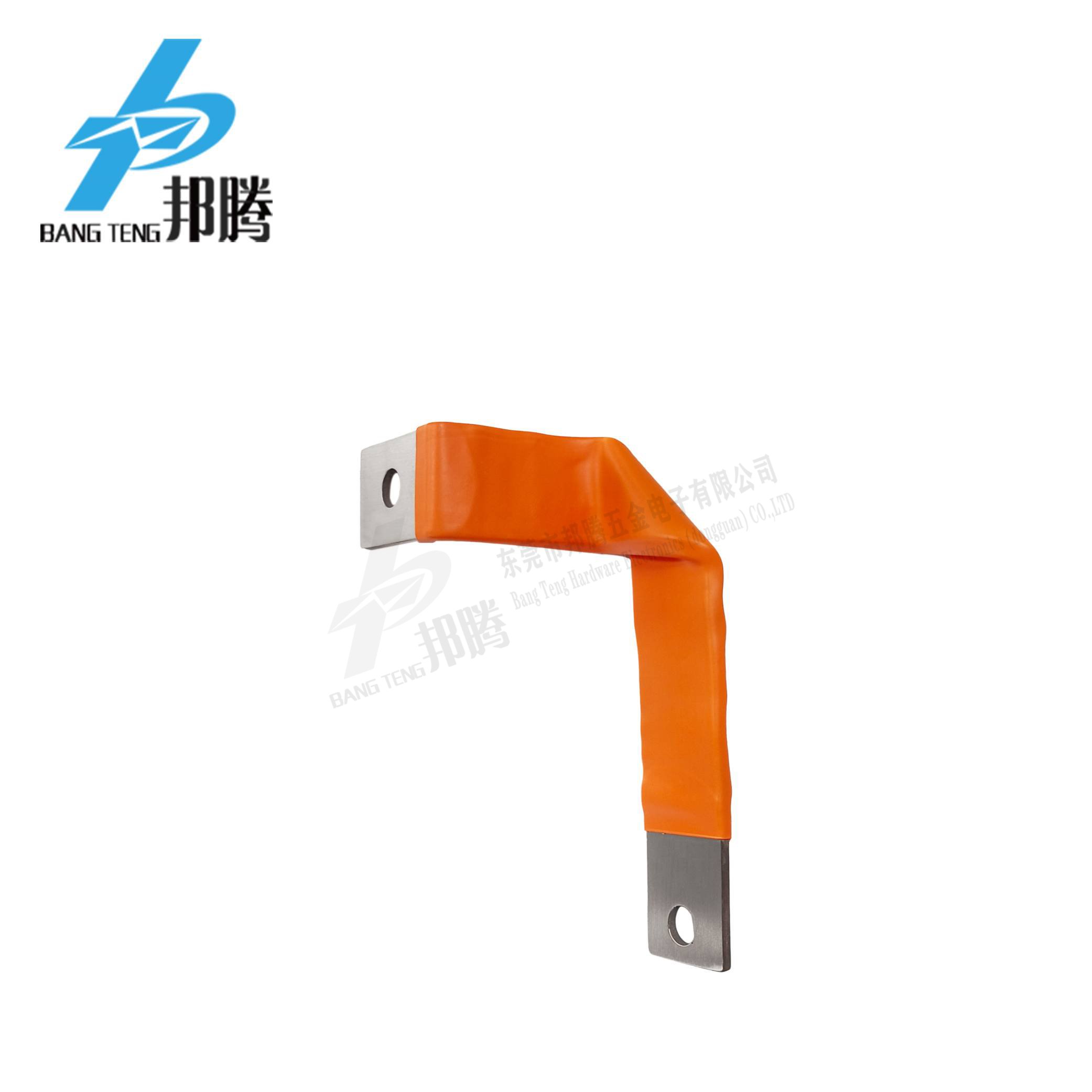 Stacked Copper Busbar with Flexible Connection Hard Flexible Row Options Flexible Busbar