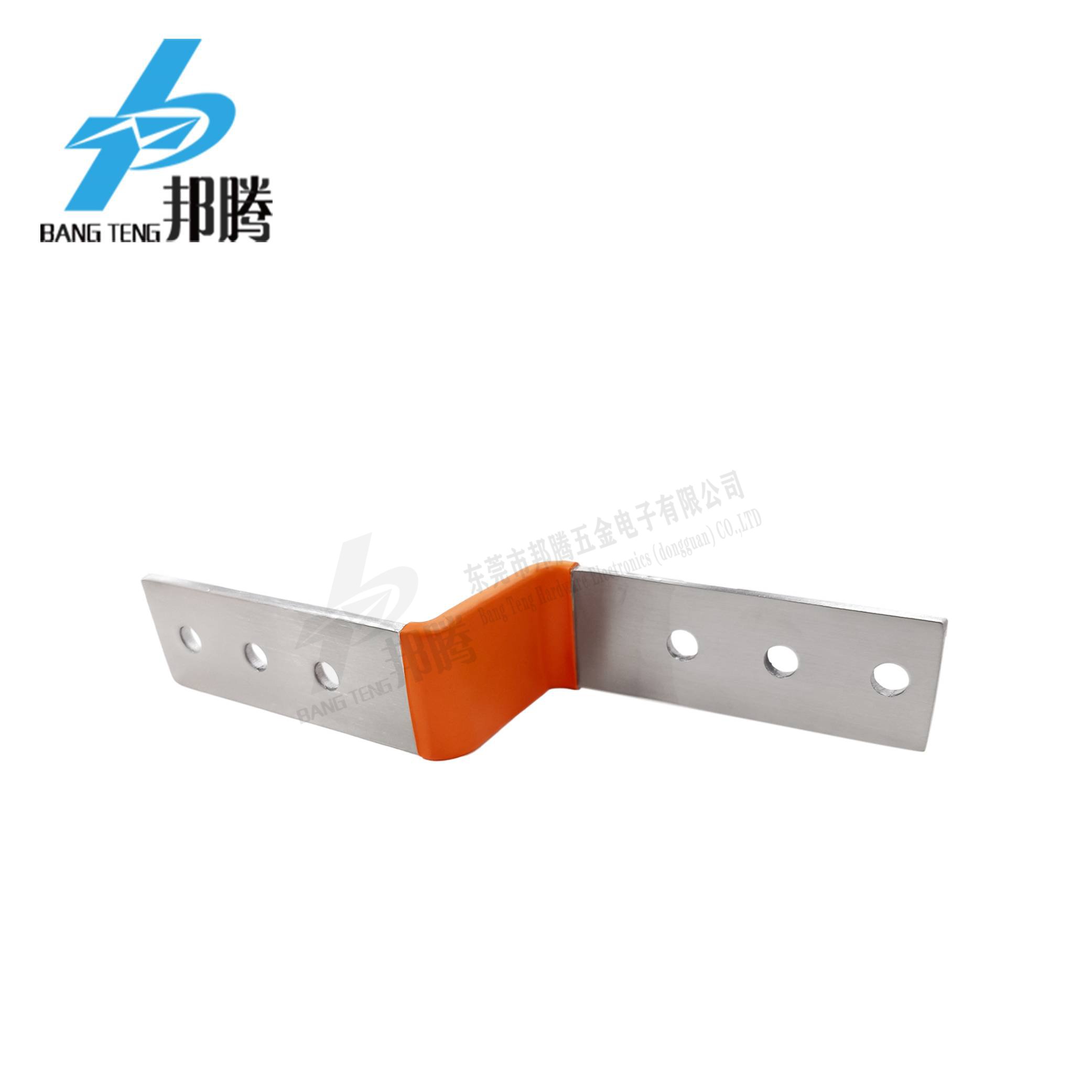 Stacked Copper Busbar with Flexible Connection Hard Flexible Row Options Flexible Busbar