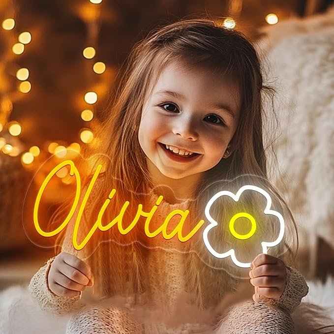 Customizable LED Neon Light Signs for Home Bar Wall Decor Custom Neon Name Sign for Bedroom Wedding Christmas New Year Gifts