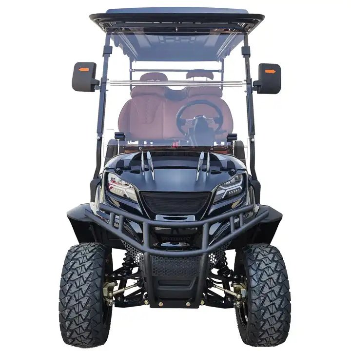 Factory 4+2 Seat Off Road Sightseeing Bus Club Car Electric Lifted Golf Hunting Buggies Cart