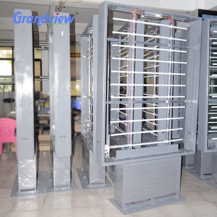 City Street Bus Stop Free Standing Advertising Scrolling Mupi Light Box