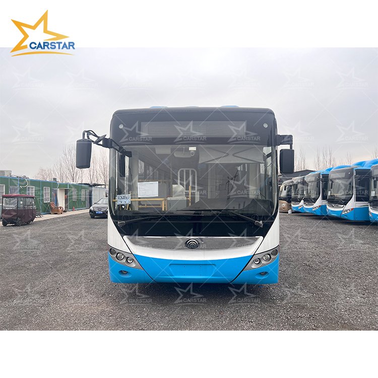 12m Luxury 38 Seats CNG City Bus CNG Transit Buses