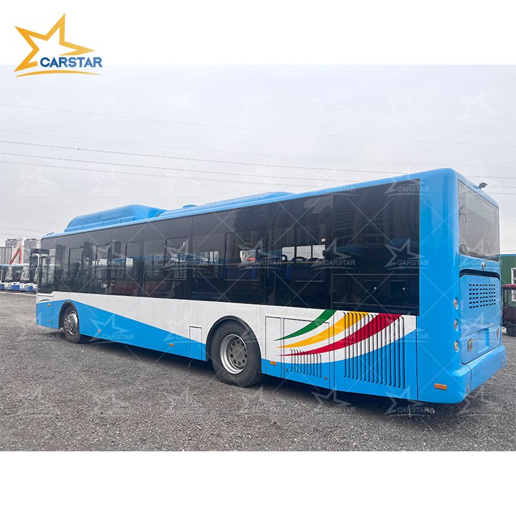 12m Luxury 38 Seats CNG City Bus CNG Transit Buses