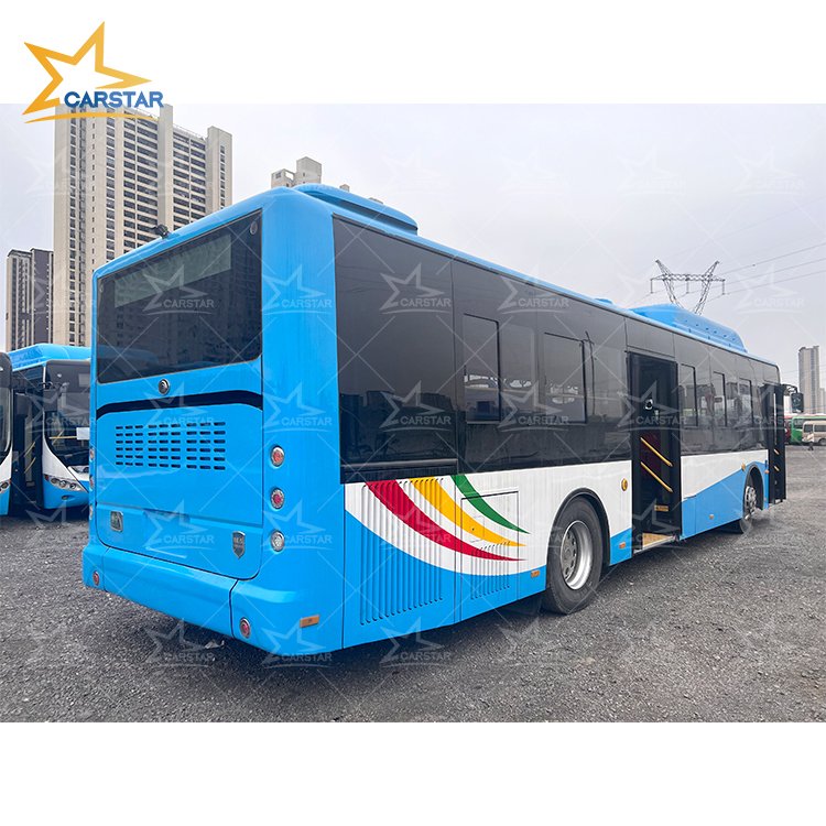 12m Luxury 38 Seats CNG City Bus CNG Transit Buses