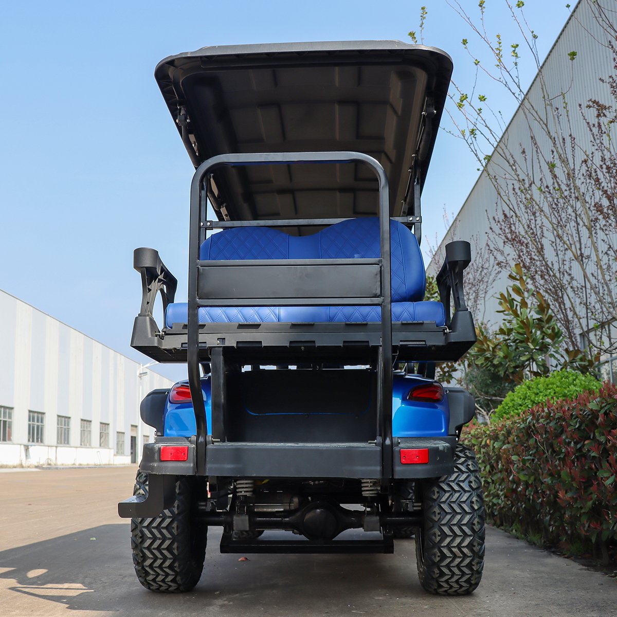 LUBEI Vehicle Manufacturer OEM/ODM 6-Seats 4000W 60V 4 Wheel Electric Mobility Scooter Electric Sightseeing Bus Car in China