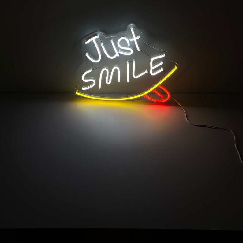 Advertising PVC Plastic Acrylic Board 12V LED Decoration Pub Bar Wall Custom LED Neon Sign
