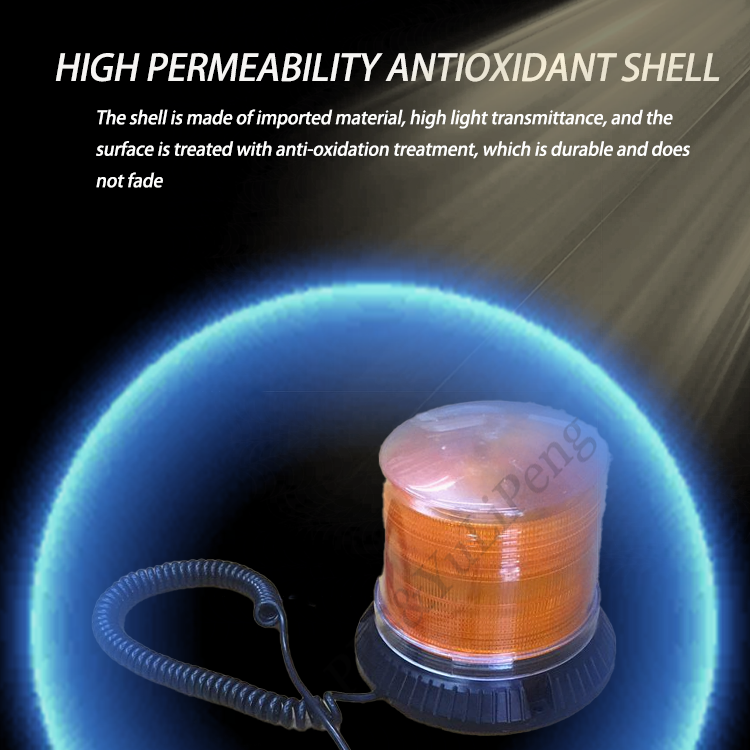LED Car Truck Warning Flash Beacon Strobe Emergency Light School Bus Lamp Magnetic Base