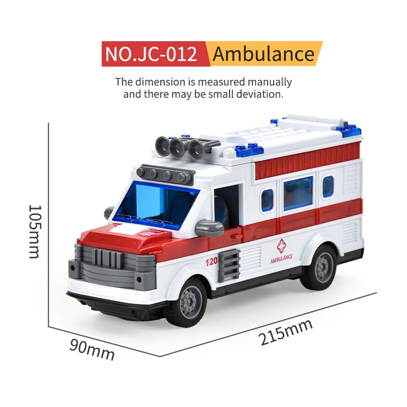 Hot Sale Remote Control Ambulance Toy Car and School Bus Toy with Light