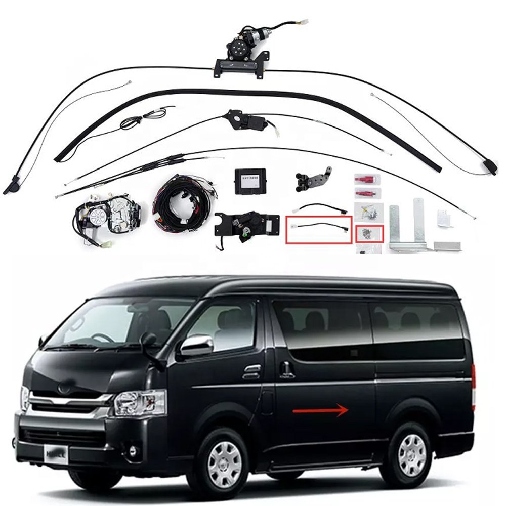 Electric Sliding Door Kit for Hiace 2015-2018 KDH200 Commuter Quantum Car Automatic Slide Door Kit Accessories