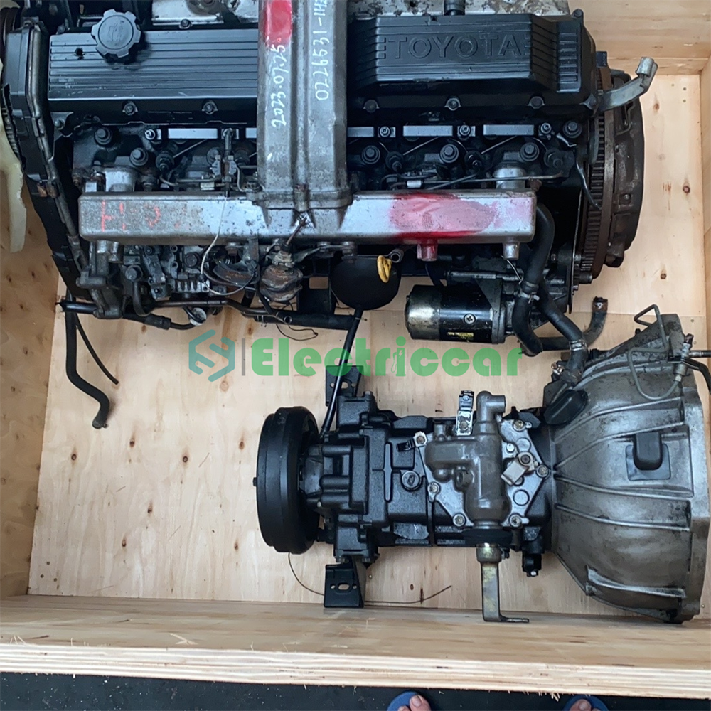 Used Original 1HZ Diesel Engine With Gearbox for Toyota Land Cruiser and Coster Bus