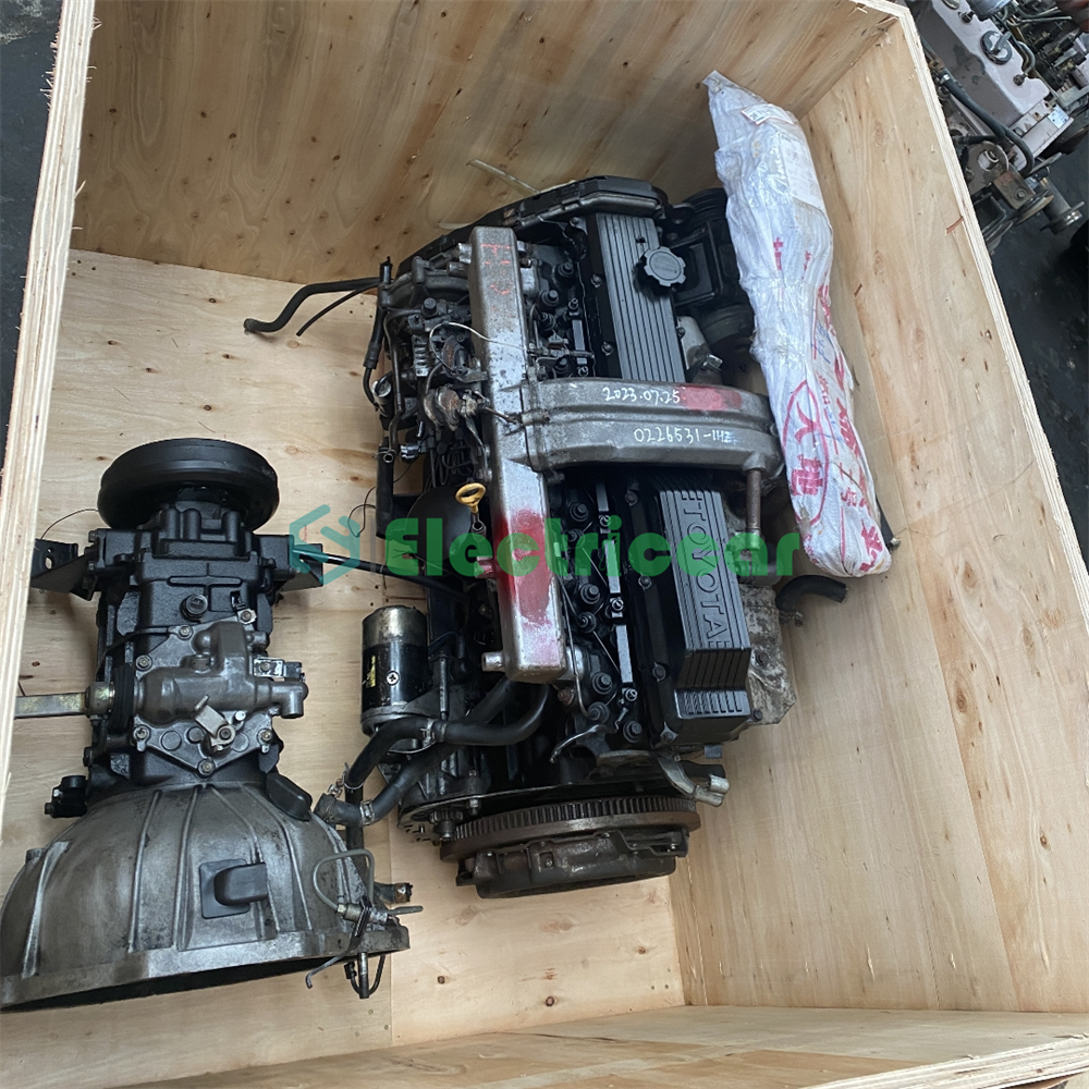 Used Original 1HZ Diesel Engine With Gearbox for Toyota Land Cruiser and Coster Bus