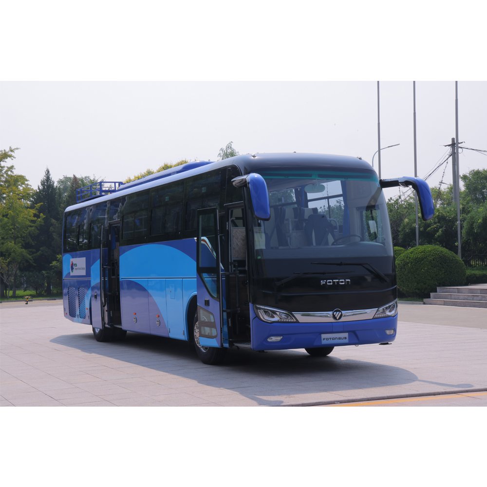 Used Foton AUV 20-53 Coach Bus for Sale Automatic Transmission LHD Steering for City Tours and Transportation Diesel Engine