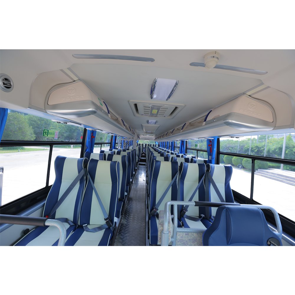 Used Foton AUV 20-53 Coach Bus for Sale Automatic Transmission LHD Steering for City Tours and Transportation Diesel Engine