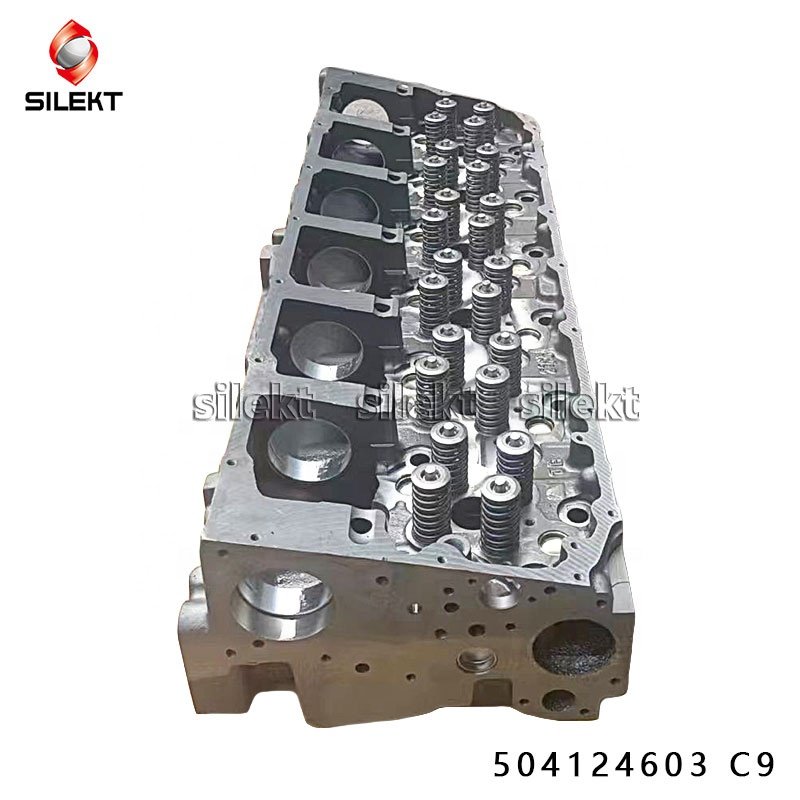 504124603 Cylinder Head Assembly for iveco C9 FPT SFH Truck Engine Parts