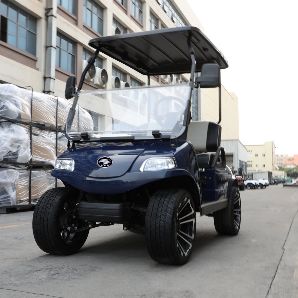 Golf Courses Fleet Electrical Vehicle UTV Sightseeing Mini Car 2 Seat for Sale Buggy HDK EVOLUTION Electric Golf Cart