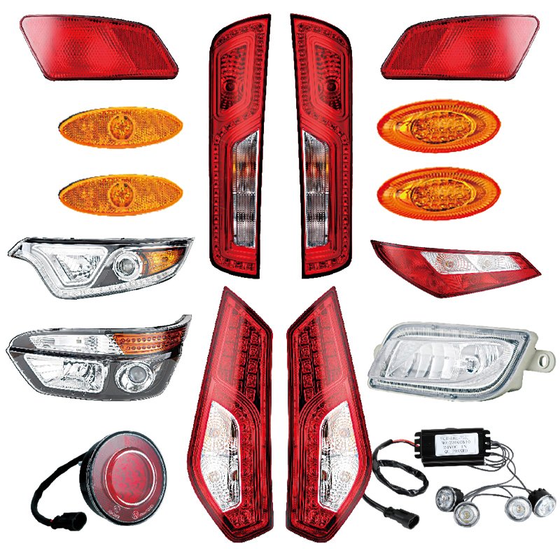 Chinese Bus Parts for Zhongtong Higer Yutong Kinglong Bus Accessories Body Headlamp Engine Seat Spare Parts