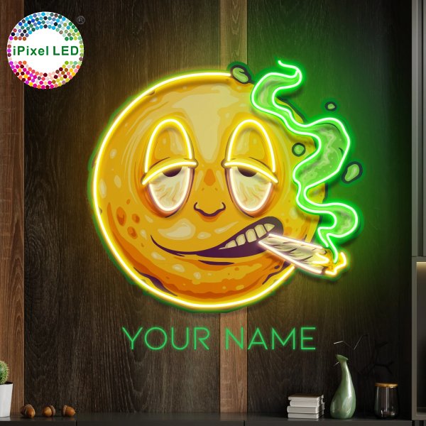 Outdoor No MOQ Game Bar Beer Full UV Printed Smoke Shop Custom Neon Light Sign Decoration Led Custom logo Luminous Signs Design
