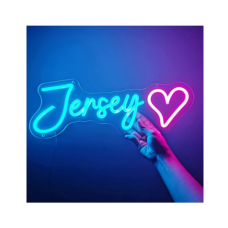 Custom 3D Neon LED Sign for Store Wedding Festival Indoor Decoration with Beautiful Colorful Light Box for Companies Offices