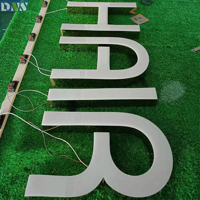 Signs for Front Light Board Display Led Business Store Frontlit Letter Sign Name Boards