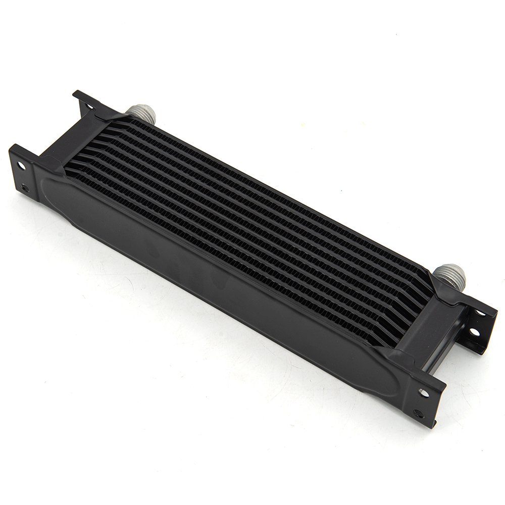 7/10/13/16/19/25/30 Rows AN10 Aluminum Radiator British Type Car Engine Oil Cooler Cooling Radiator Replacement Universal Cooler