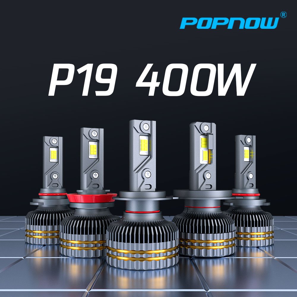 Popnow LED H4 Headlight Car Light Bulb 9005 9006 Led Light Car H7 12V 9004 9007 H13 H11 Luce Para Auto Xenon Light