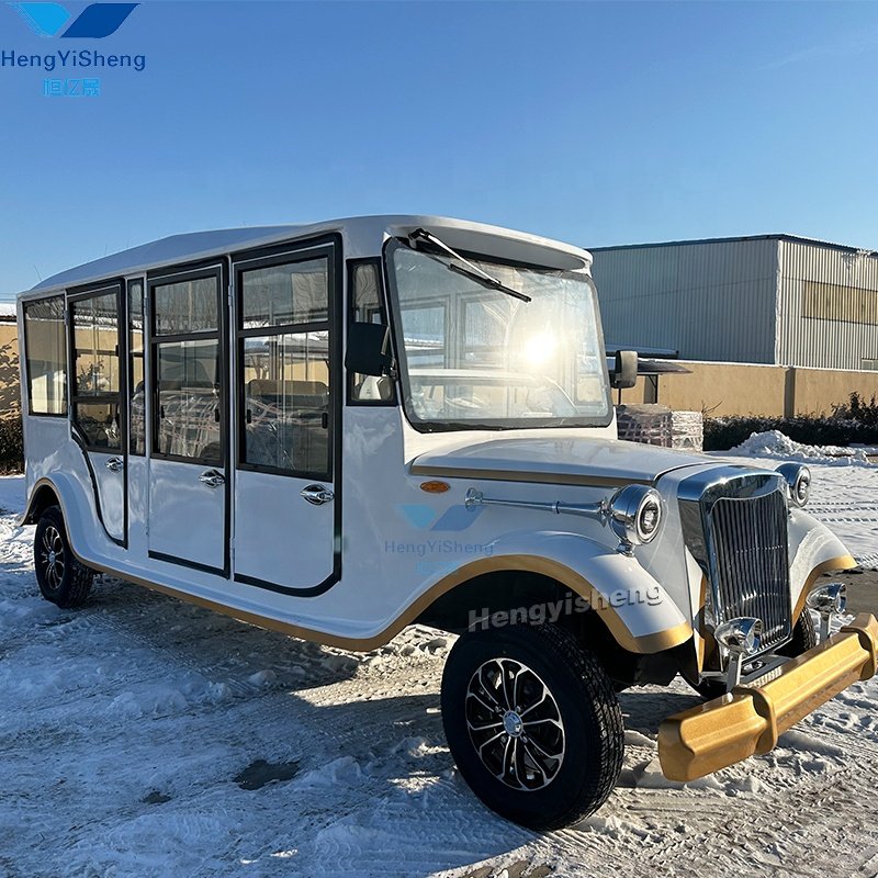 Classic Luxury Car for Resort Hotel Sightseeing Tourism Wedding Golf Cart Vintage-Inspired Golf Cart